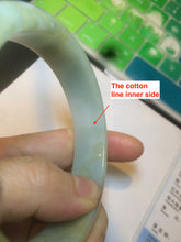 Load image into Gallery viewer, 58mm Certified Type A 100% Natural green/yellow Jadeite Jade bangle A78-4330