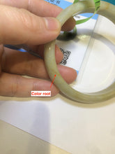 Load image into Gallery viewer, 60mm Certified 100% natural Type A yellow jadeite jade AJ26-9926