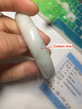 Load image into Gallery viewer, 59.5mm certified Type A 100% Natural green/purple/yellow/gray yellow Jadeite bangle AF65-7538