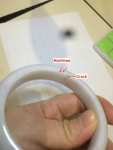 Load image into Gallery viewer, 58.9mm certificated Type A 100% Natural sunny green/purple/red/white Jadeite Jade bangle AK4-8620