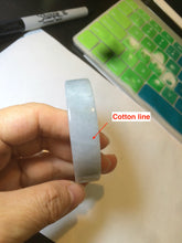 Load image into Gallery viewer, 52.5mm certified Type A 100% Natural s dark green/purple square Jadeite Jade bangle L131-0401