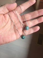 Load image into Gallery viewer, 10mm Type A 100% Natural light green dark green blue black gray Guatemala Jadeite Jade bead pendant group PB298  Add on item. No sale alone.
