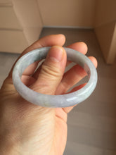 Load image into Gallery viewer, Certified Type A 100% Natural dark green white purple oval Jadeite bangle group PH37
