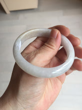 Load image into Gallery viewer, 55.5mm certified Type A 100% Natural light purple yellow brown Jadeite Jade bangle BS131-4026

