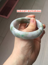 Load image into Gallery viewer, 55-60mm certified 100% natural Type A dark green brown yellow purple black gray Mountain &amp; Forest Series  jadeite jade bangle group GL56
