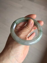 Load image into Gallery viewer, 56.2mm certified Type A 100% Natural green/red/gray/purple (FU LU SHOU) Jadeite Jade bangle BL78-8659
