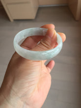 Load image into Gallery viewer, 51.8mm certified Type A 100% Natural light green clear white thin style Jadeite jade bangle PH47-9643
