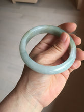 Load image into Gallery viewer, 57mm Certified Type A 100% Natural light green blue brown jadeite Jade bangle PC94-0362
