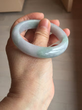 Load image into Gallery viewer, 52.7mm certified 100% natural Type A light green/purple jadeite jade bangle PE10-0323
