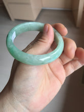 Load image into Gallery viewer, 52.9mm certified 100% natural Type A sunny green  jadeite jade bangle PB163-4653
