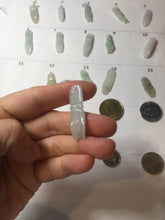 Load image into Gallery viewer, 100% natural type A icy watery sunny green/purple a pearl in my palm (apple of my eye, 掌上明珠) Jadeite jade bead PH233
