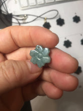 Load image into Gallery viewer, 100% Natural type A blue green gray black Guatemala jadeite Frost Blossom Pendant group AZ193 Add on item
