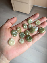 Load image into Gallery viewer, 100% Natural type A green brown doggy paw Jadeite Jade pendant AX154
