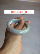Load image into Gallery viewer, 50-55mm Type A 100% Natural light green Jadeite Jade bangle group girl/small adult hand X60
