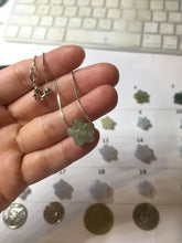 Load image into Gallery viewer, Type A 100% Natural light green/white/purple jadeite Jade flower Pendant group PC223

