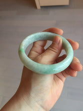 Load image into Gallery viewer, 58.6mm 100% natural type A certified sunny green jadeite jade bangle BL37-0265

