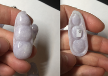 Load image into Gallery viewer, Type A 100% Natural white/green/purple Four Seasons Fortune Beans jadeite jade pendant group BK101
