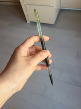Load image into Gallery viewer, 18cm 100% Natural yellow gray black Xiu Jade (Serpentine) Hairpin AW52 Add on item
