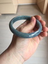 Load image into Gallery viewer, 62.2mm Certified Type A 100% Natural dark green/purple/blue/gray/black Guatemala Jadeite bangle AZ143-6427
