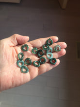 Load image into Gallery viewer, 100% Natural type A dark green/blue/gray/black heart Guatemala jadeite Jade pendant PH107 Add on item
