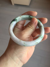 Load image into Gallery viewer, 59.5mm certified Type A 100% Natural light purple light brown dark green sunny green Jadeite Jade bangle AA48-3312
