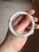 Load image into Gallery viewer, 51.5mm Certified 100% Natural Type A Light Brown Purple Round-Cut Jadeite Jade Bangle PC209-6215
