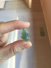 Load image into Gallery viewer, 100% Natural type A light green Jadeite Jade blessed melon pendant PC124-10

