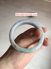 Load image into Gallery viewer, 52-63mm certified Type A 100% Natural dark green/white/black Jadeite Jade bangle group with defects GL1
