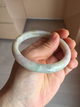 Load image into Gallery viewer, 57.5mm certified type A 100% Natural green/yellow/purple (FU LOU SHOU)Jadeite jade bangle PH36-0433
