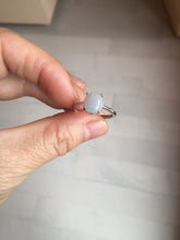 Load image into Gallery viewer, 100% natural type A icy watery light green sunny green brown red clear four-prong jadeite jade ring group PC9
