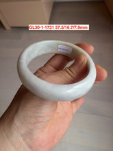 Load image into Gallery viewer, 51-59mm Type A 100% Natural light green/yellow/white  Jadeite Jade bangle group GL30 Add-on items, not for sale alone.
