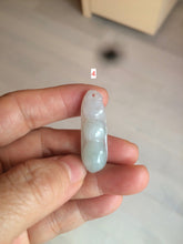 Load image into Gallery viewer, Type A 100% Natural white/green/purple Four Seasons Fortune Beans jadeite jade pendant group W108
