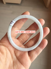 Load image into Gallery viewer, Type A 100% Natural dark green/white/black/purple Jadeite Jade bangle (with big defects) group 4
