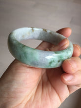 Load image into Gallery viewer, AllaboutjadeCanada.com only 56mm certified 100% natural Type A sunny green purple brown black jadeite jade bangle AZ175-0511 add on item
