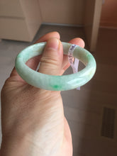 Load image into Gallery viewer, 50.5mm certified 100% natural type A sunny green brown oval jadeite bangle PH169-5802
