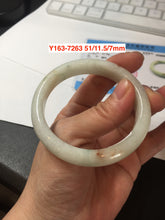Load image into Gallery viewer, Shopify only. 56.5mm certified 100% natural type A dark green sunny green jadeite jade bangle BH82-8224
