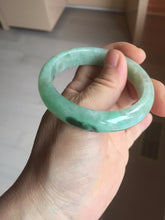 Load image into Gallery viewer, 52.9mm certified 100% natural Type A sunny green  jadeite jade bangle PB163-4653
