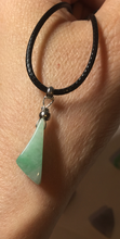 Load image into Gallery viewer, 100% natural type A icy watery sunny green/purple small Jadeite Jade baroque pendant group AX149
