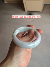 Load image into Gallery viewer, 52-60mm Certified type A 100% size 56-60mm Natural green/white/purple Jadeite bangle with defects group BH15
