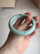Load image into Gallery viewer, 54.8mm certified 100% natural Type A green/gray jadeite jade bangle BS133-4042
