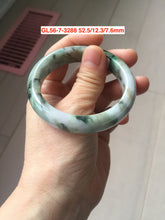 Load image into Gallery viewer, 55-60mm certified 100% natural Type A dark green brown yellow purple black gray Mountain &amp; Forest Series  jadeite jade bangle group GL56
