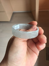 Load image into Gallery viewer, 48.3mm Certified Type A 100% Natural icy watery light green clear white super thin Jadeite Jade bangle PH250-0203
