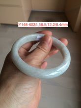 Load image into Gallery viewer, Sale! Type A 100% Natural dark green/white/black Jadeite Jade bangle with defects group 3
