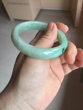 Load image into Gallery viewer, 52.9mm certified 100% natural Type A sunny green  jadeite jade bangle PB163-4653
