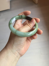 Load image into Gallery viewer, Sold. Please don&#39;t order. Thanks. 61mm Certified 100% natural Type A dark green/sunny green/black/red/brown jadeite bangle PD82-9786
