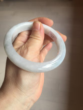Load image into Gallery viewer, 59.8mm Certificated Type A 100% Natural White purple gray Jadeite Jade bangle AA116-8440
