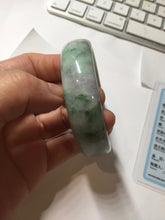Load image into Gallery viewer, AllaboutjadeCanada.com only 56mm certified 100% natural Type A sunny green purple brown black jadeite jade bangle AZ175-0511 add on item
