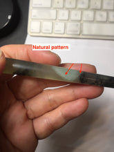 Load image into Gallery viewer, 19.5cm 100% Natural black light yellow black Xiu Jade (Serpentine) Hairpin AW58
