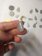 Load image into Gallery viewer, 100% Natural super icy watery sunflower seeds jadeite Jade beads pendant/earring suplies PC120 (Add on item. No sale individually)
