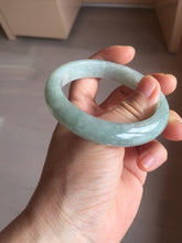 Load image into Gallery viewer, 56mm Certified Type A 100% Natural green Jadeite Jade bangle AU47-0229

